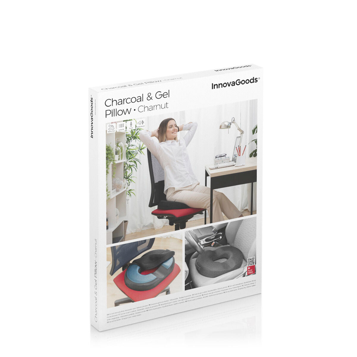 Coussin ergonomique Charnut InnovaGoods – vue 2 | Kenvia